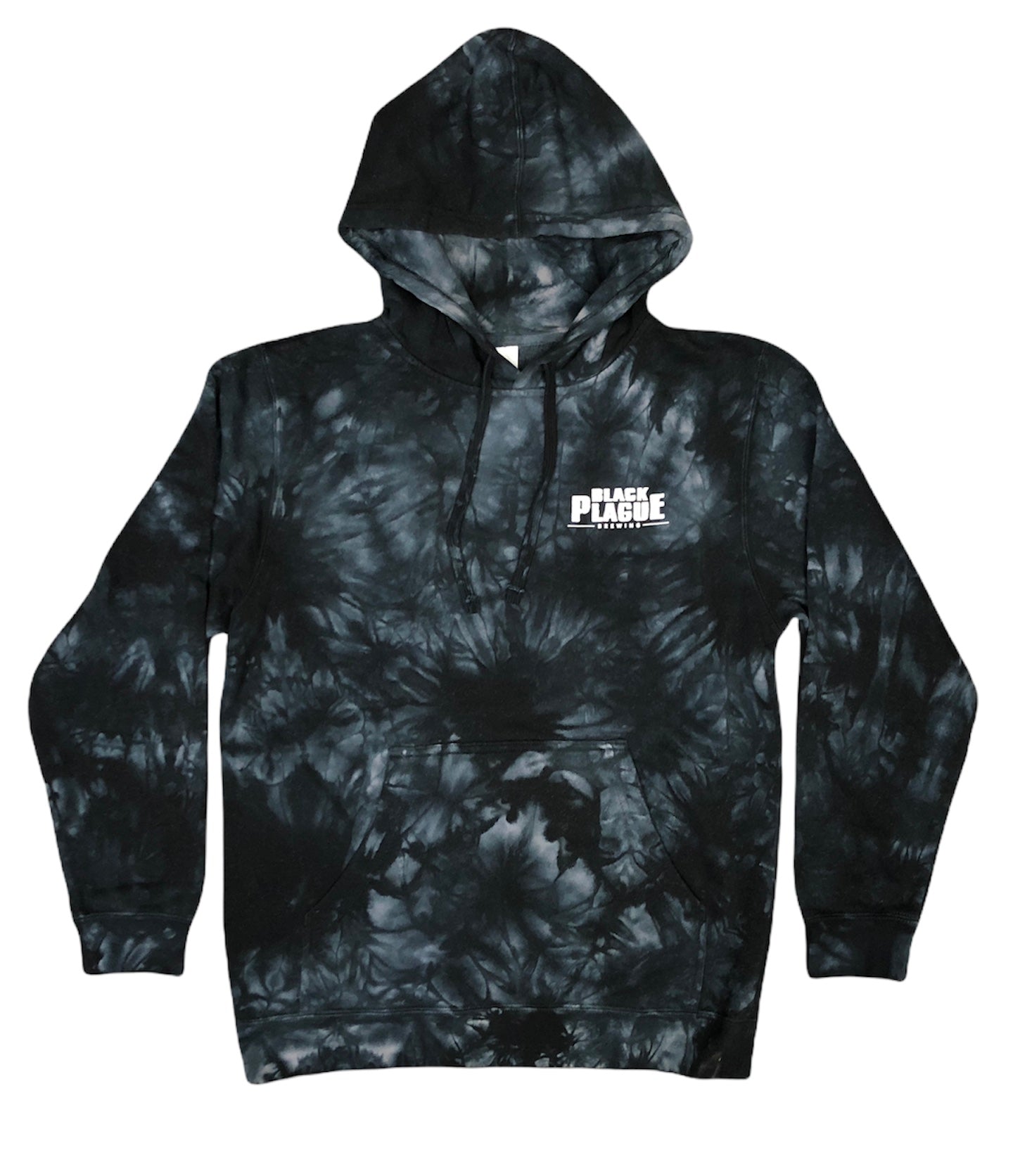 Head 2 Head Hoodie - Black Tie Dye - ShopperBoard