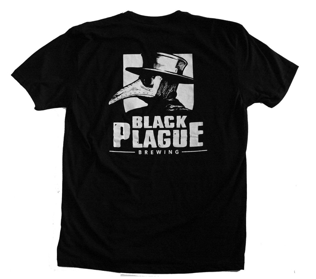 Plague Doctor S/S Tee - Black - Black Plague Brewing Shop