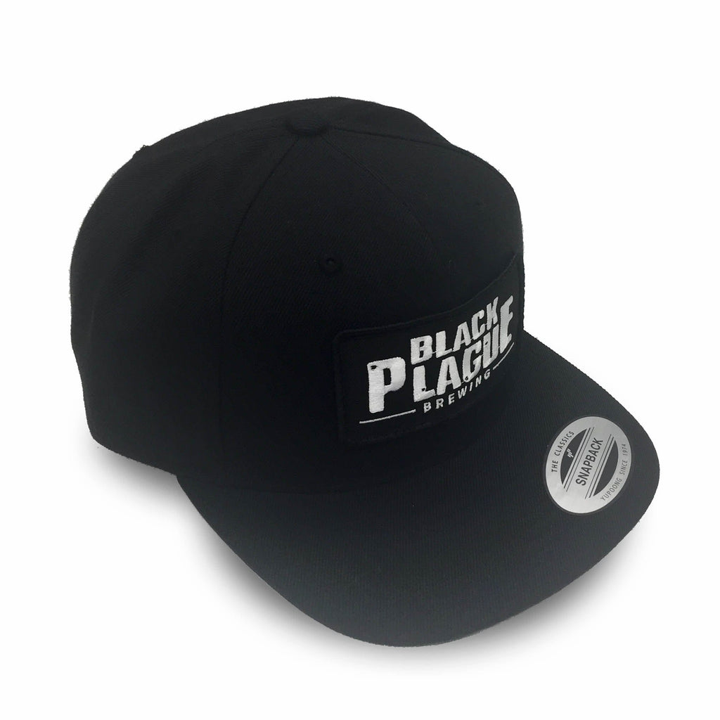 Black Plague Snapback Hat - Black - Black Plague Brewing Shop